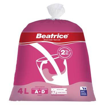 Beatrice Partly Skimmed Milk 2% M.F. 4L