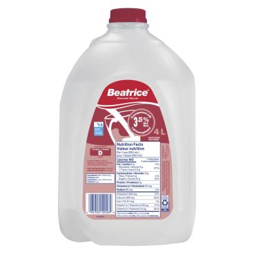 Beatrice Homogenized Milk 3.25% M.F. 4L