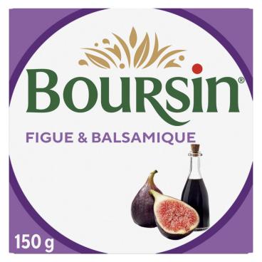 Boursin Fig & Balsamic Fresh Cheese 150g