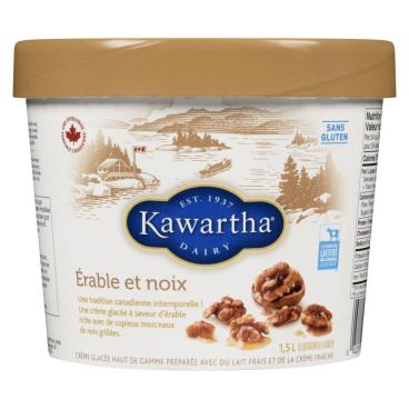 Kawartha Dairy Crème glacée érable et noix 1.5L