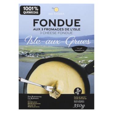 1001 Fondues Isle-aux-Grues 3 Cheese Fondue 350g