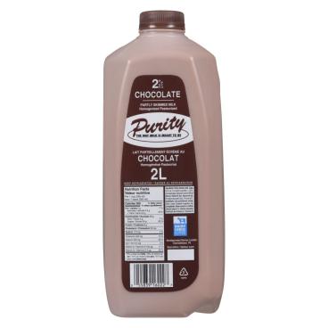 Purity Partly Skimmed Chocolate Milk 2% M.F. 2L