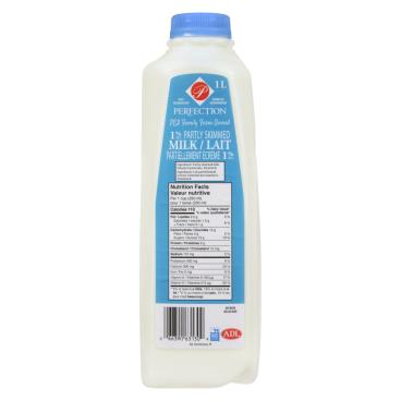 Perfection Partly Skimmed Milk 1% M.F. 1L
