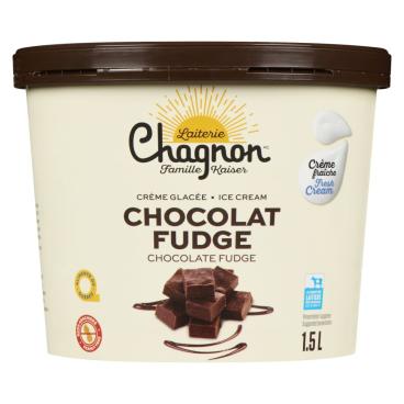 Chagnon Chocolate Fudge Ice Cream 1.5L