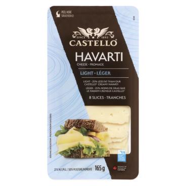 Castello Sliced Light Havarti 165g