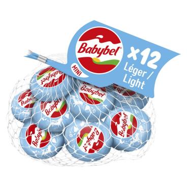 Group Bel Canada Inc. Lactose Free Light Mini Babybel 12x20g