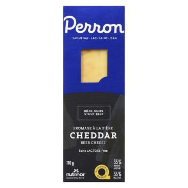 Perron Stout Beer Cheddar 170g