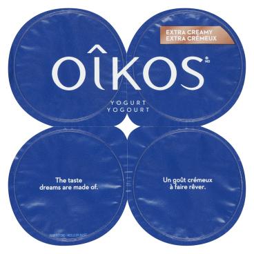 Oîkos Choco Banana Greek Yogurt 4% M.F. 4x95g