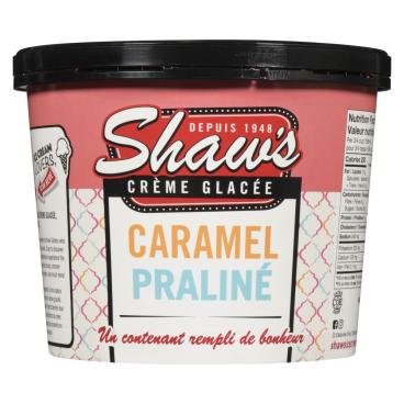 Shaw's Ice Cream Crème glacée caramel praliné 1.5L