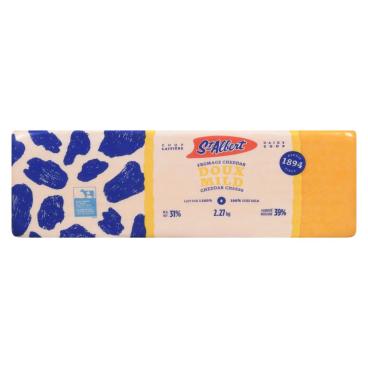 St-Albert Mild Coloured Cheddar 2.27kg