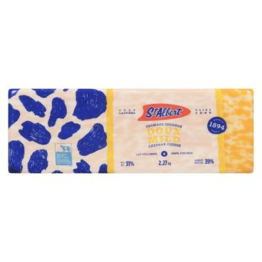 St-Albert Mild Marble Cheddar 2.27kg