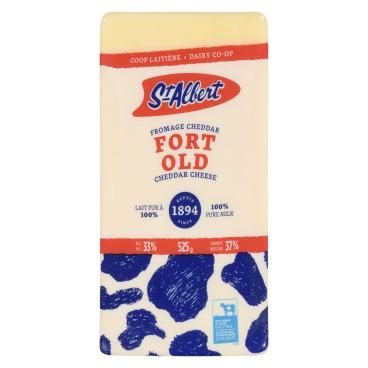 St-Albert Old White Cheddar 525g