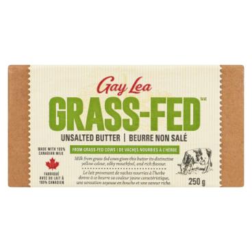 Gay Lea Grass-Fed Unsalted Butter 250g