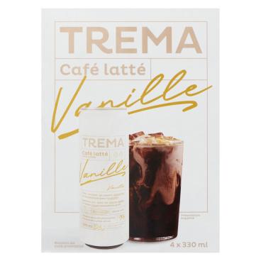 Trema Café latté vanille 4x330ml