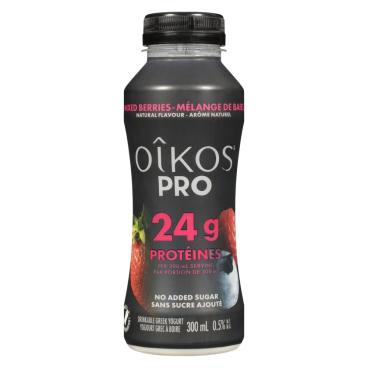Oîkos Pro Mixed Berries Drinkable Greek Yogurt 0.5% M.F. 300ml