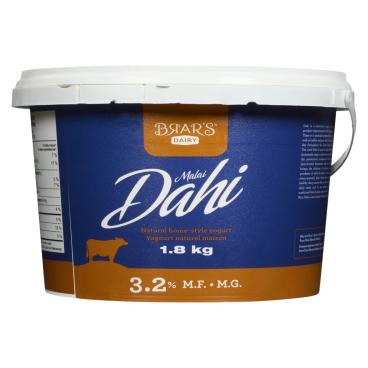Brar's Malai Dahi 3.2% M.F. 1.8kg