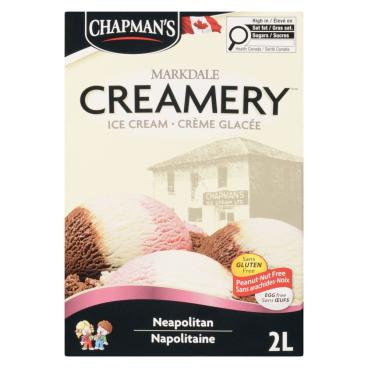 Chapman's Markdale Creamery Neapolitan Ice Cream 2L