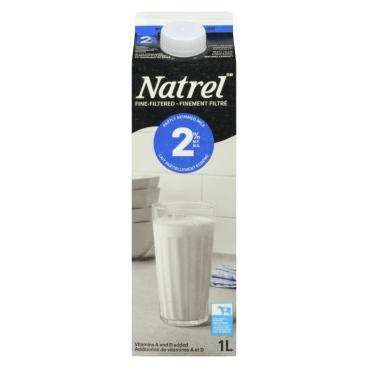 Natrel Fine-Filtered Partly Skimmed Milk 2% M.F. 1L