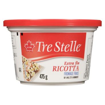 Tre Stelle Ricotta extra fin 475g