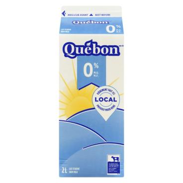 Québon Skim Milk 0% M.F. 2L