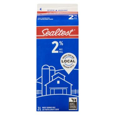 Sealtest Partly Skimmed Milk 2% M.F. 2L
