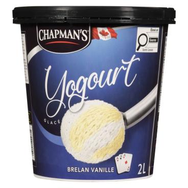 Chapman's Yogourt glacé brelan vanille 2L