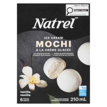 Natrel Gourmet Vanilla Mochi Ice Cream 6x35ml