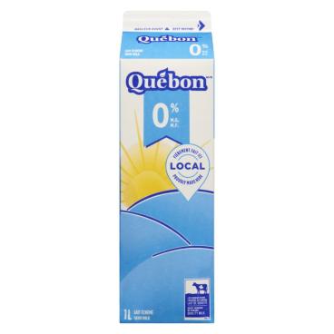 Québon Skim Milk 0% M.F. 1L