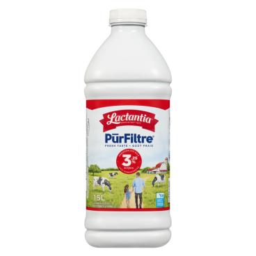 Lactantia Homogenized Milk 3.25% M.F. 1.5L