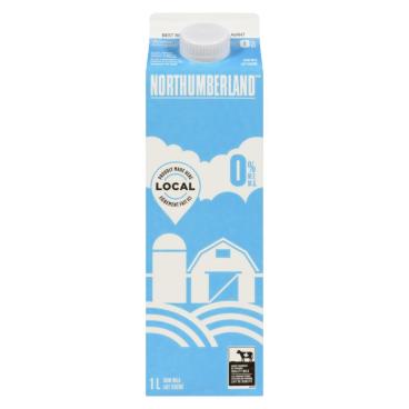 Northumberland Skim Milk 0% M.F. 1L