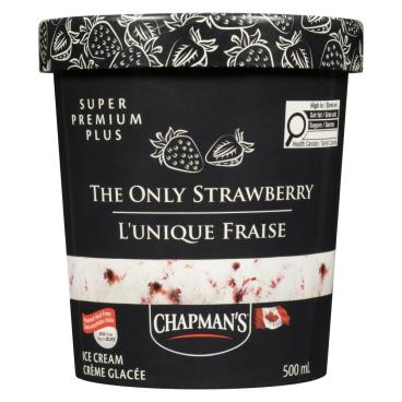 Chapman's The Only Strawberry Super Premium Plus Ice Cream 500ml
