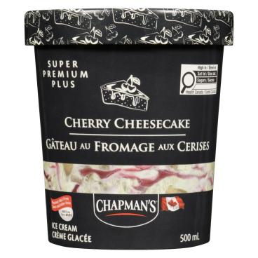 Chapman's Cherry Cheesecake Super Premium Plus Ice Cream 500ml
