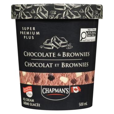 Chapman's Chocolate & Brownie Super Premium Plus Ice Cream 500ml