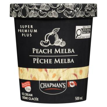 Chapman's Peach Melba Super Premium Plus Ice Cream 500ml