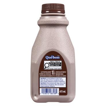 Québon Partly Skimmed Chocolate Milk 1% M.F. 473ml