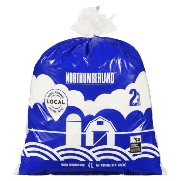 Northumberland Partly Skimmed Milk 2% M.F. 4L