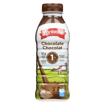 Lactantia Partly Skimmed Chocolate Milk 1% M.F. 473ml