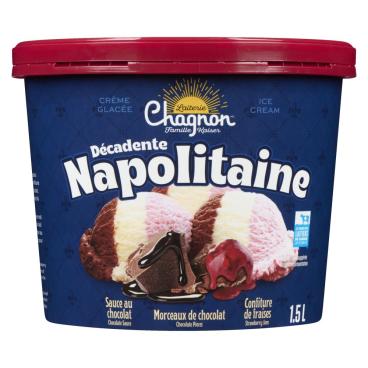 Chagnon Decadent Neapolitan Ice Cream 1.5L