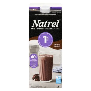 Natrel Fine-Filtered Partly Skimmed Chocolate Milk 1% M.F. 2L