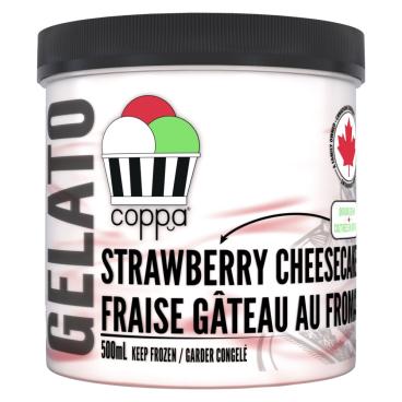 Coppa Strawberry Cheesecake Gelato 500ml