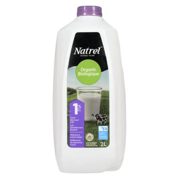 Natrel Organic Partly Skimmed Milk 1% M.F. 2L