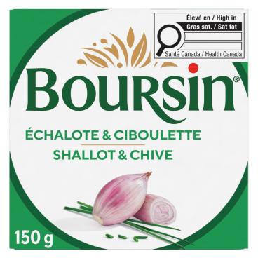 Boursin Shallot & Chive Fresh Cheese 150g