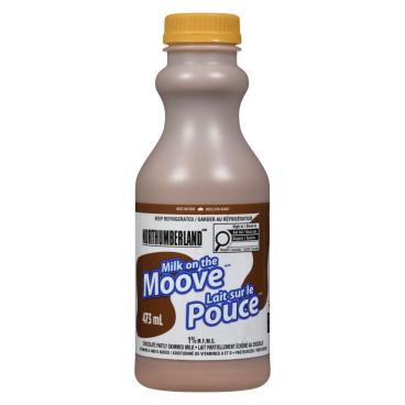 Northumberland Milk On The Moove Partly Skimmed Chocolate Milk 1% M.F. 473ml