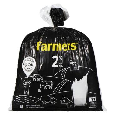 Farmers Partly Skimmed Milk 2% M.F. 4L