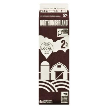 Northumberland Lait partiellement écrémé au chocolat 2% M.G. 1L