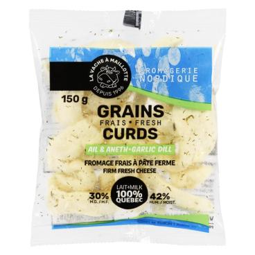 La Vache à Maillotte Fresh Curds Garlic Dill 150g