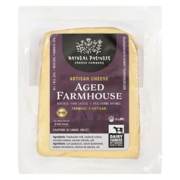 Natural Pastures Cheese Company Aged Farmhouse RW / PV