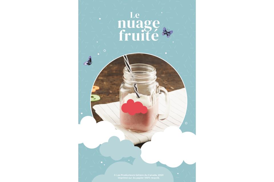 Page 5 du cahier de l'élève gratuit sur le Guide alimentaire canadien pour le préscolaire