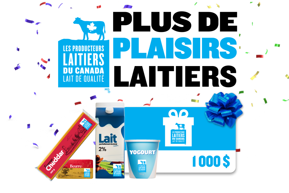 Plus de plaisirs laitiers