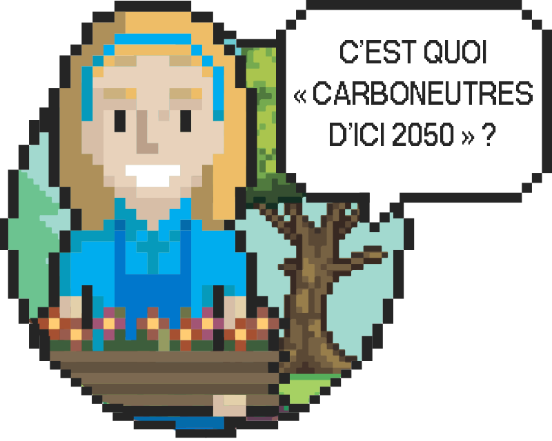 C’EST QUOI « CARBONEUTRES D’ICI 2050 » ?